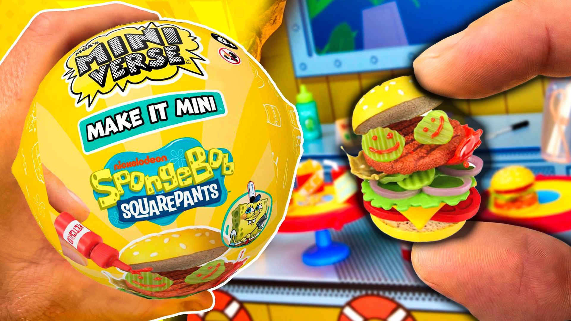 Miniverse SpongeBob SquarePants — coleccionable en miniatura
