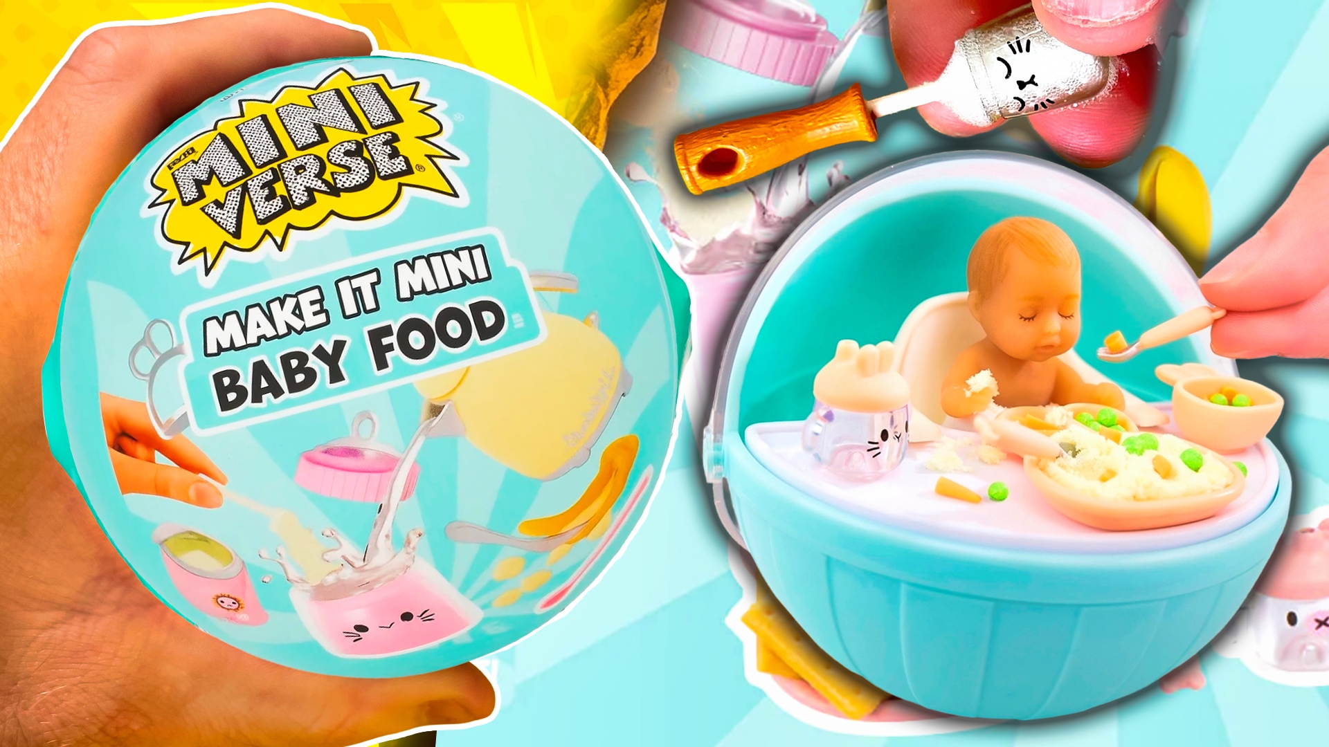 Miniverse Real Baby · Baby Food — coleccionable en miniatura