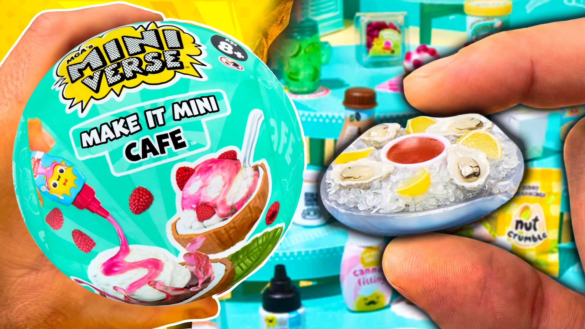 Miniverse Café · Make It Mini Food — coleccionable en miniatura