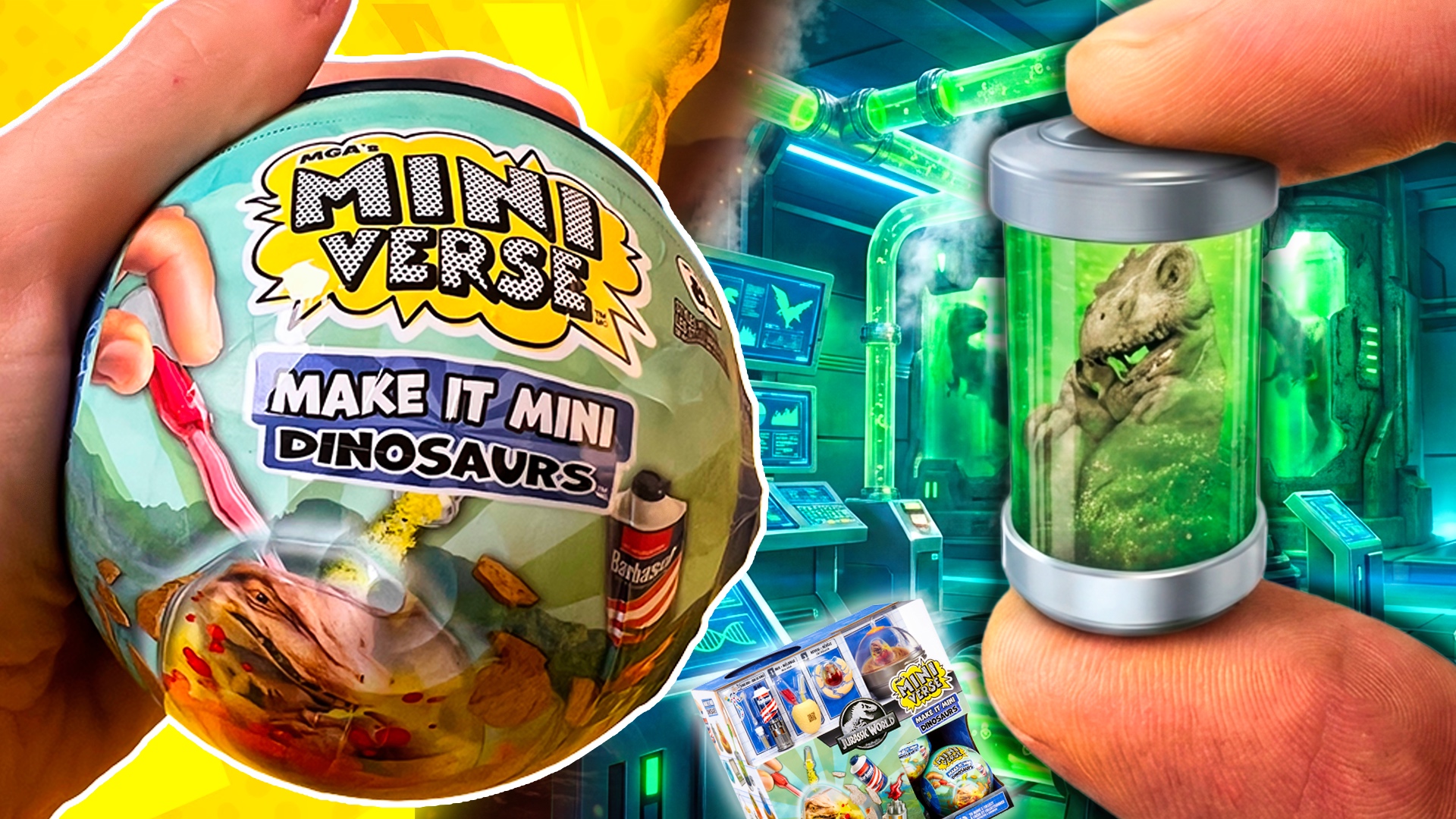 Miniverse Dinosaurs · Jurassic World — coleccionable en miniatura