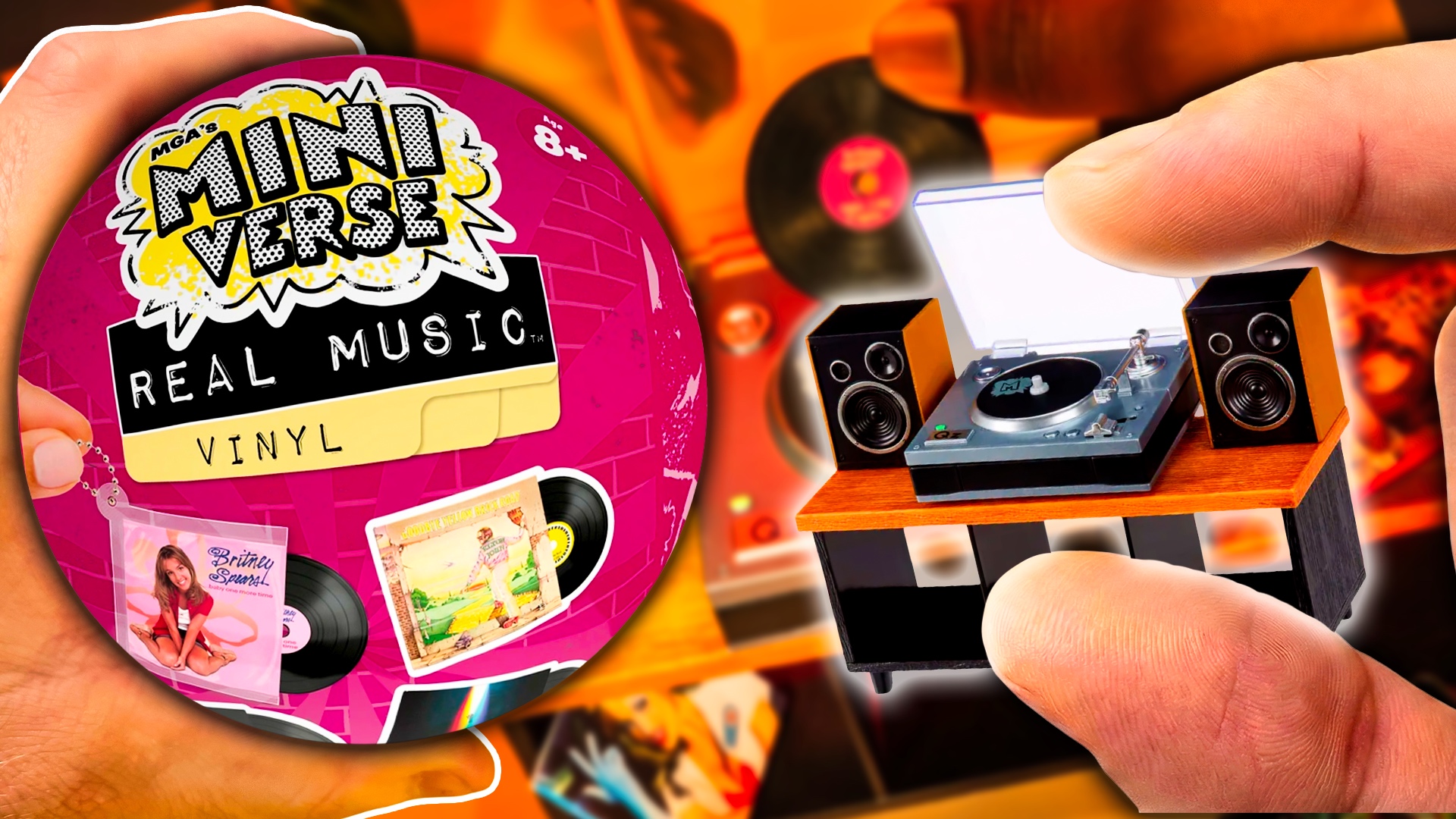 Miniverse Real Music · Vinyls — coleccionable en miniatura