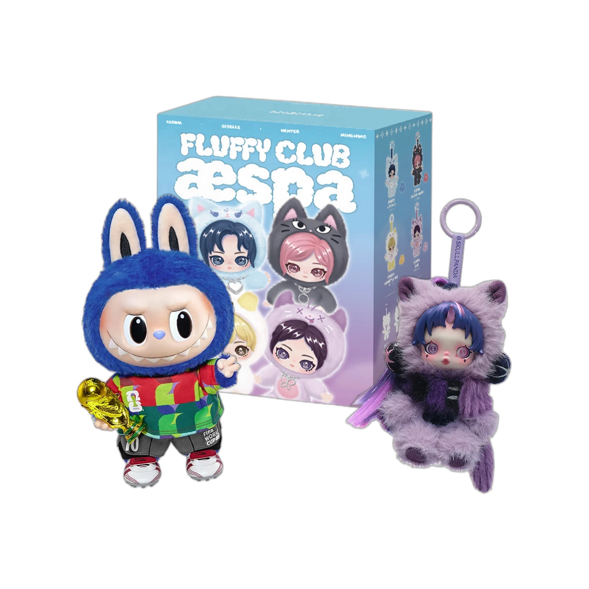 POP MART en 2026: Labubu x FIFA, la caja de aespa Fluffy Club y SKULLPANDA x My Little Pony