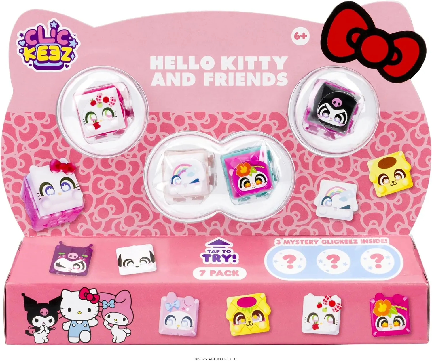 Clickeez Hello Kitty and Friends Pack de 7 (Goliath)