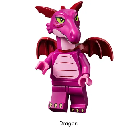Minifigura de Dragona de la serie LEGO Minifigures Shrek 71053