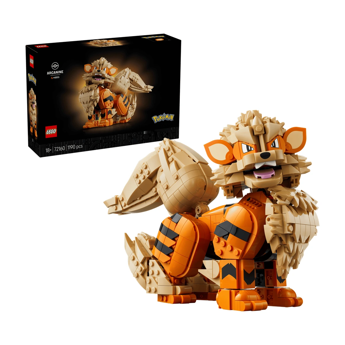 LEGO Pokémon Arcanine (72160)