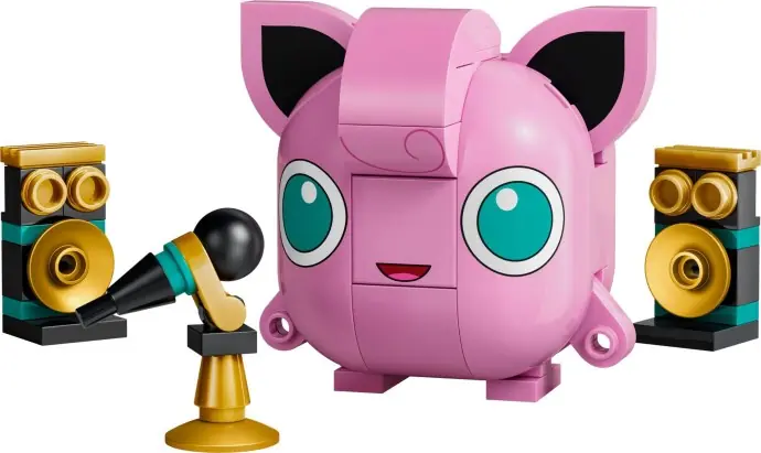 LEGO SMART Play Jigglypuff actuando sobre un escenario (set 72159)