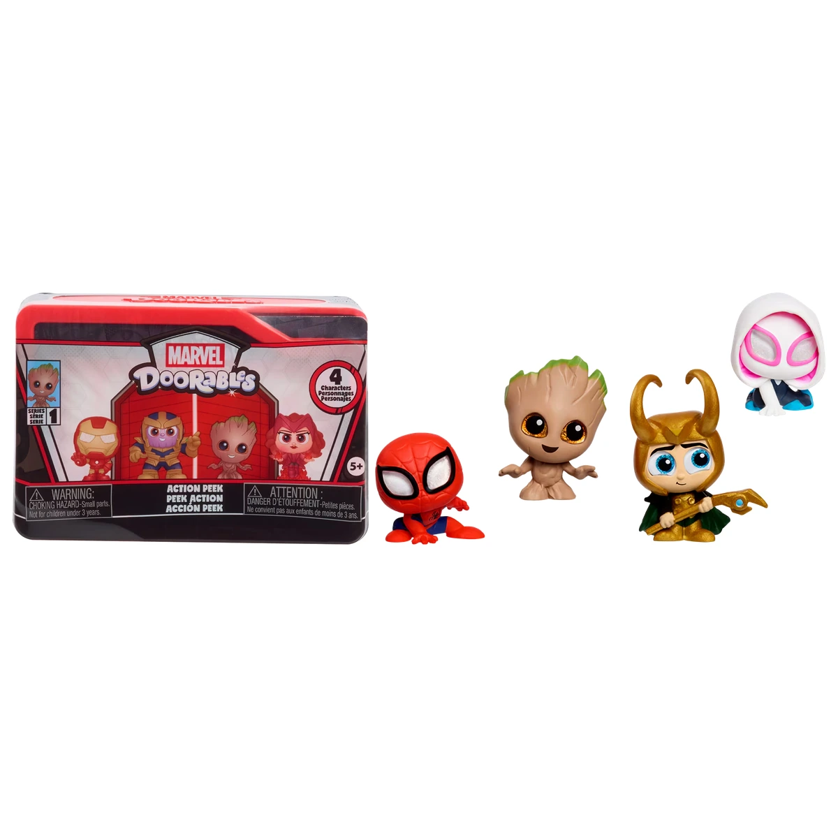 Colección completa de Marvel Doorables Action Peek Series 1
