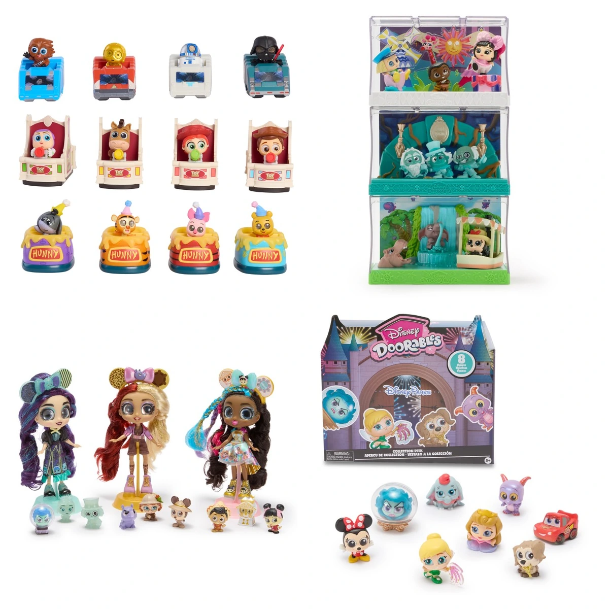 Novedades Disney Doorables D23 2026: Vehicle Pack Wave 3, Park Moments, ADOORBS Disney Parks y Collection Peek