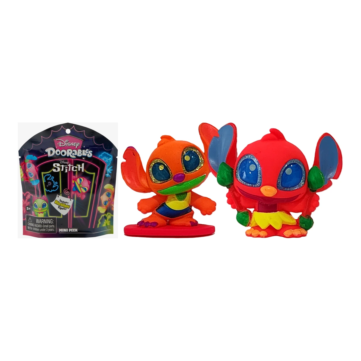 Disney Doorables Stitch Blacklight