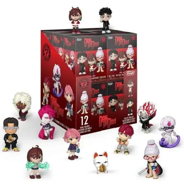 Display de doce cajas ciegas de Dandadan Mystery Minis de Funko