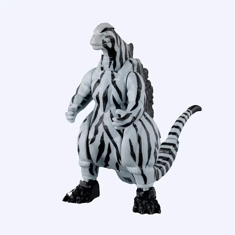 Figura Zebra de Godzilla Scramble Wave 1