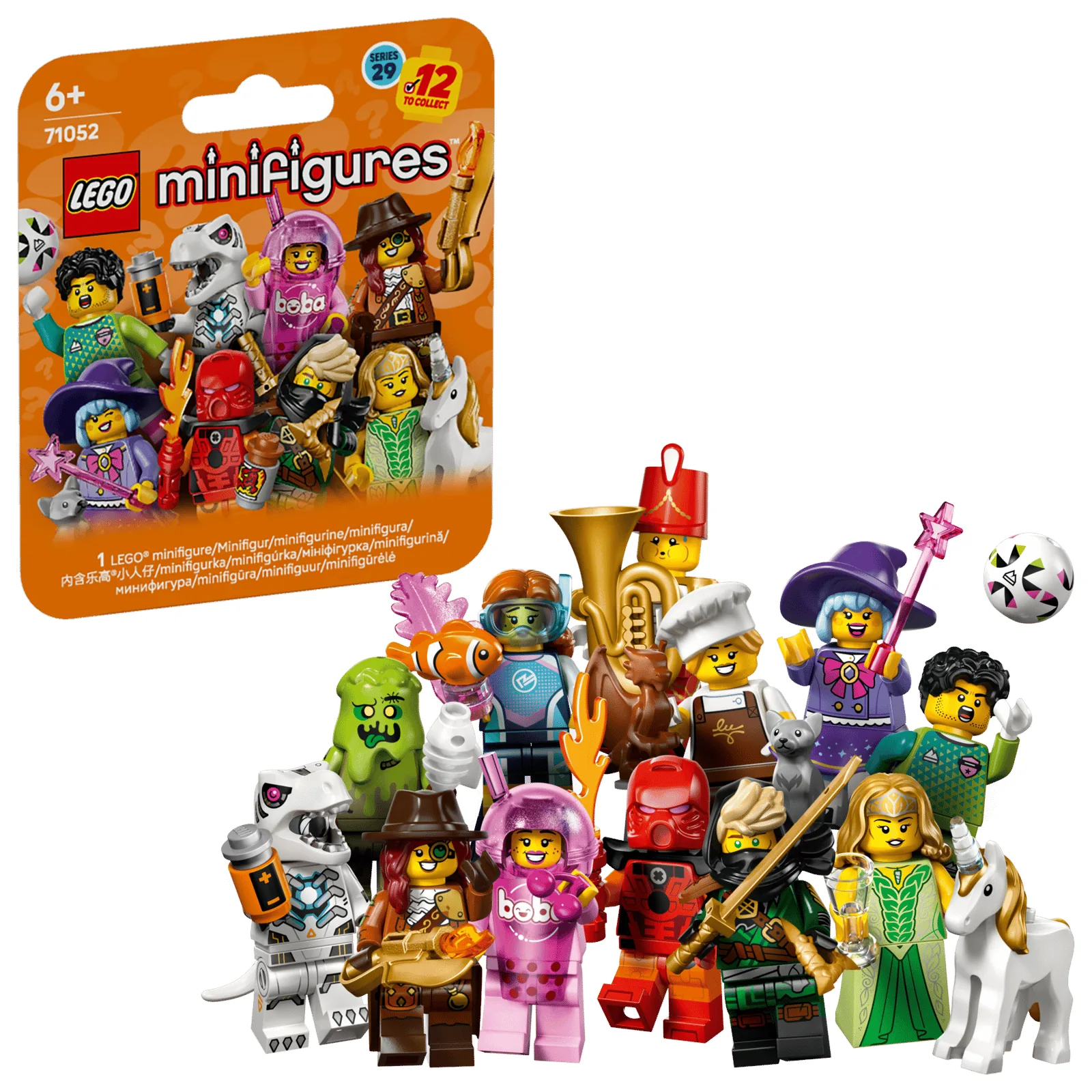Caja sorpresa individual de LEGO Minifigures Serie 29, set 71052
