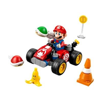 Racing with Mario