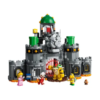 Fire Mario y Bowser's Castle