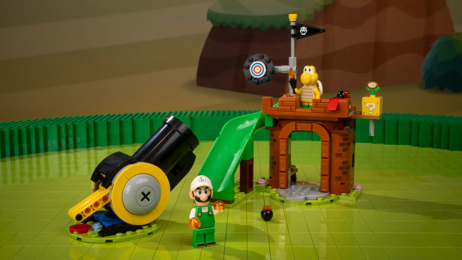 LEGO Super Mario Fire Luigi vs. Koopa Troopa Battle (72061)
