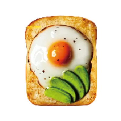 Egg Toast Magnet