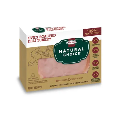 Hormel Natural Choice Oven Roasted Deli Turkey