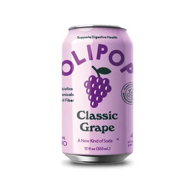 Olipop Classic Grape Soda