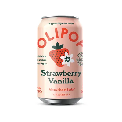 Olipop Strawberry Vanilla Soda