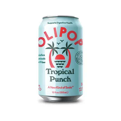 Olipop Tropical Punch Soda