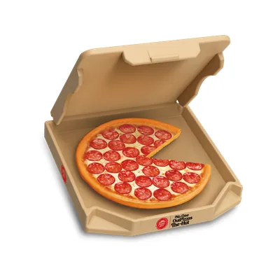 Pizza Hut Pepperoni Pizza