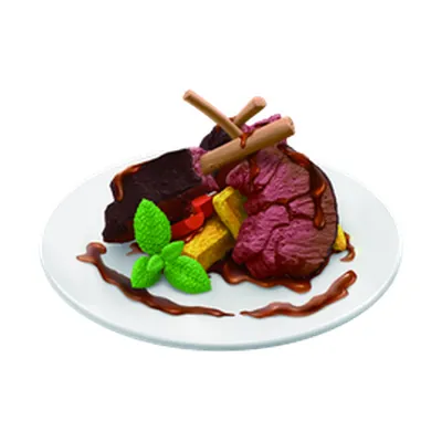 Glazed Lamb Chops