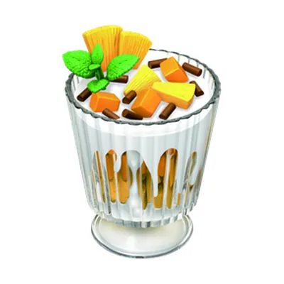 Tropical Fruit Parfait