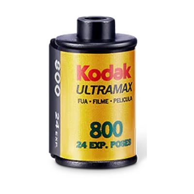Película Kodak Gold 800 (con tapa)