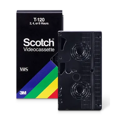 Cinta de vídeo Scotch (Videotape)