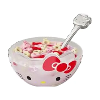 Strawberry Milk & Cereal