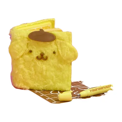 Cuaderno peluche · Pompompurin