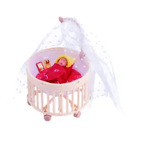 Set de cuna redonda con dosel de tul de My Mini Baby Disney, la segunda pieza de Winnie the Pooh