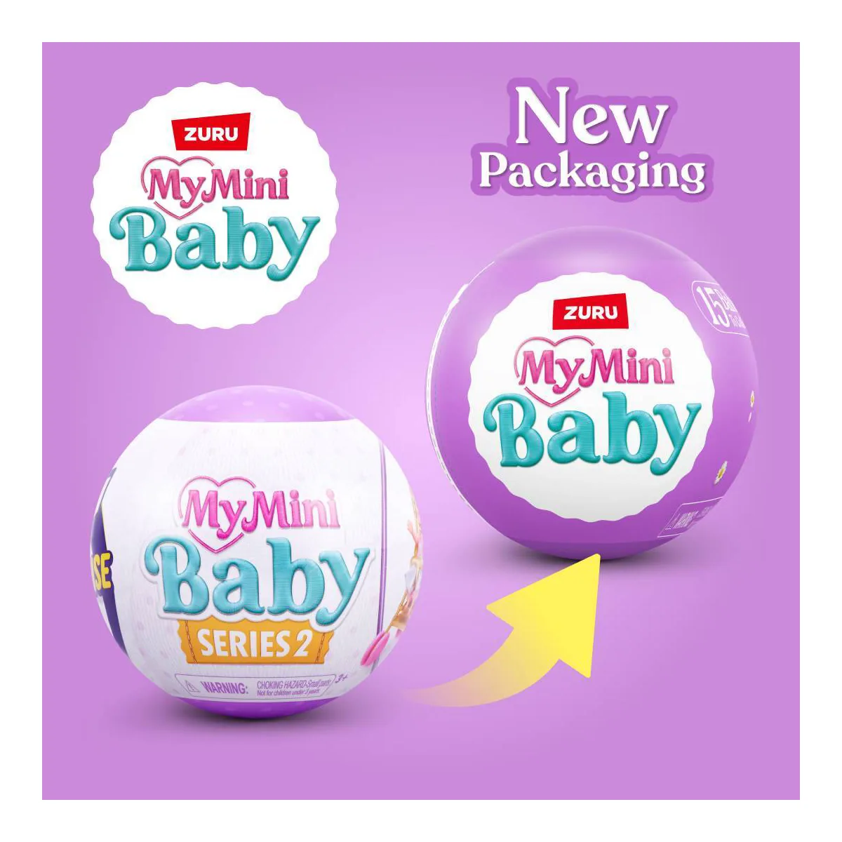 Escena de producto de My Mini Baby Serie 2 de ZURU