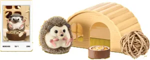 Erizo de My Mini Pets Serie 1 con su mini hogar y sus accesorios