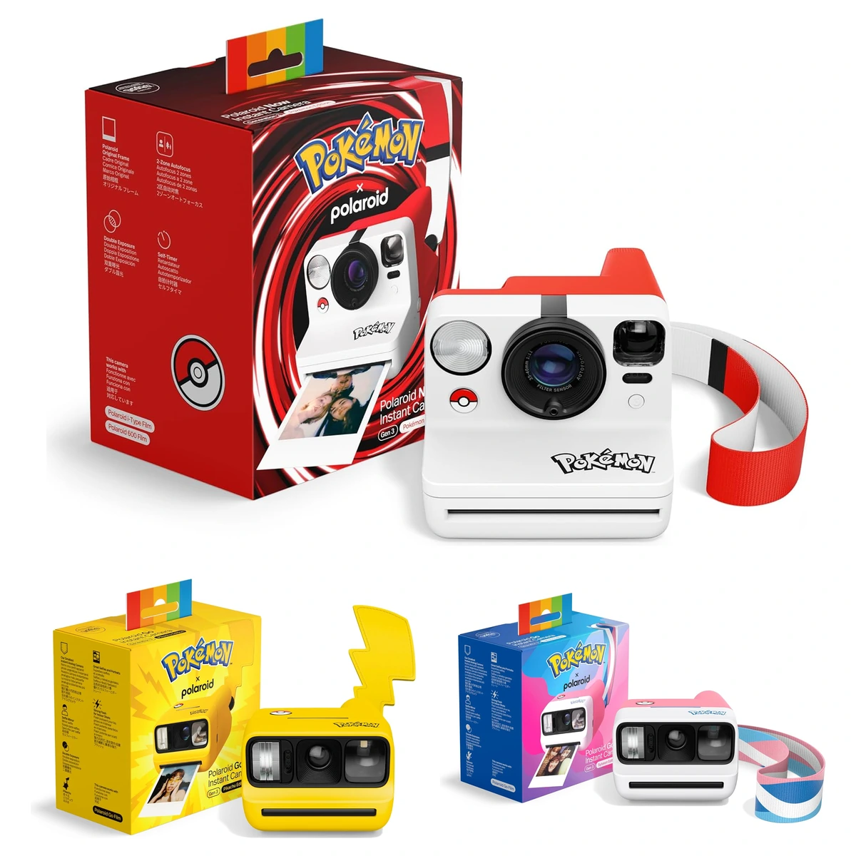 Pokémon x Polaroid (colección 30.º aniversario)