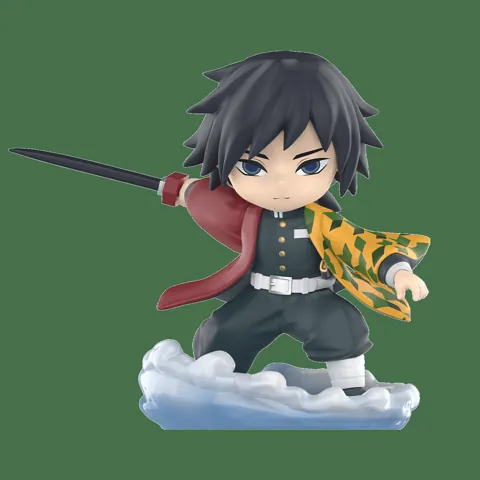 Figura de Giyu Tomioka de POP MART Demon Slayer Battle Series