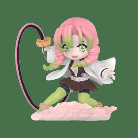 Figura de Mitsuri Kanroji de POP MART Demon Slayer Battle Series