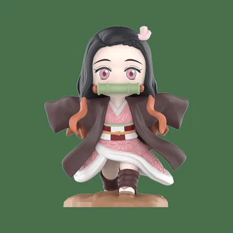 Figura de Nezuko Kamado de POP MART Demon Slayer Battle Series