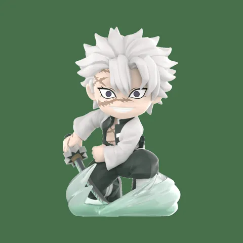 Figura de Sanemi Shinazugawa de POP MART Demon Slayer Battle Series