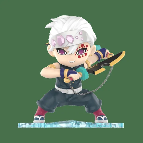 Figura de Tengen Uzui de POP MART Demon Slayer Battle Series
