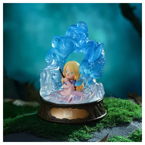 Figura Luna with Hare de Harry Potter Patronus Series de POP MART
