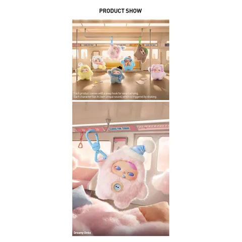 Peluche Beat Cocoon de PUCKY Closed for Today Vinyl Plush Pendant