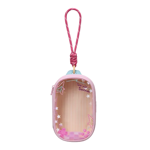 Bolsa Sugar Radio de POP MART Retro FM en rosa y lila