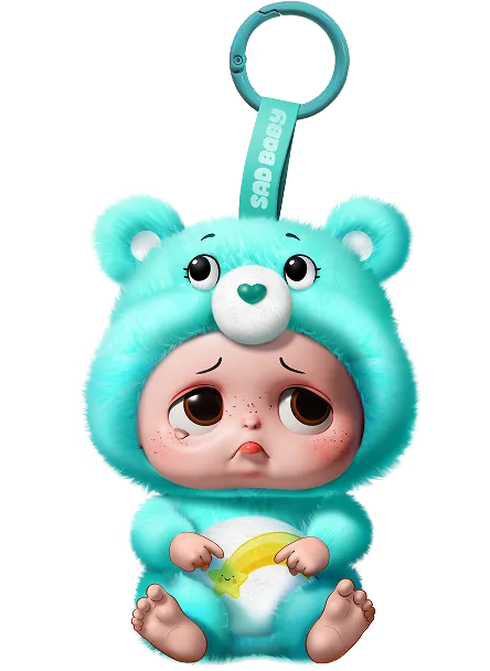 Wish Bear de ZURU Starbox Sad Baby Care Bears Serie 1