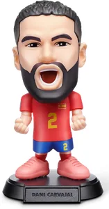 Figura de Dani Carvajal en ZURU FIFA World Cup 2026 Ballers Serie 1