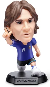 Lionel Messi con pose de celebración en ZURU FIFA World Cup 2026 Ballers Serie 1