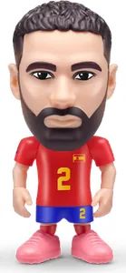 Dani Carvajal con pose de celebración en ZURU FIFA World Cup 2026 Ballers Serie 1