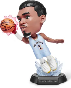 Figura de Victor Wembanyama en pose especial de ZURU NBA Ballers Serie 2