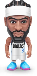 Figura de Anthony Davis de ZURU NBA Ballers Serie 2 sobre fondo blanco