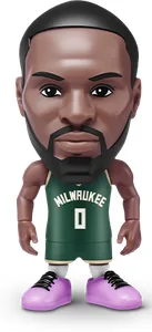 Figura de Damian Lillard de ZURU NBA Ballers Serie 2 sobre fondo blanco